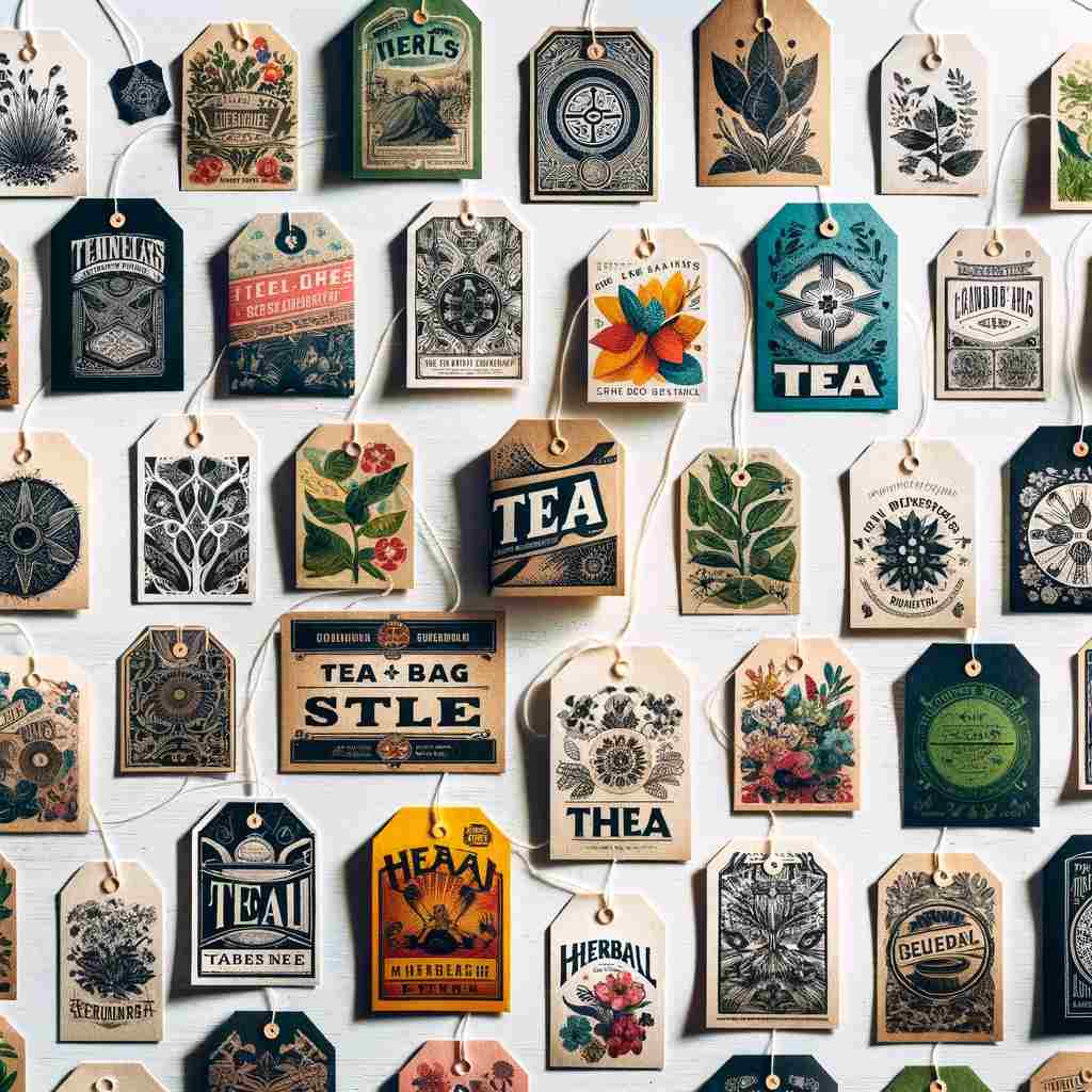Home Brewing Tea Bag Tags